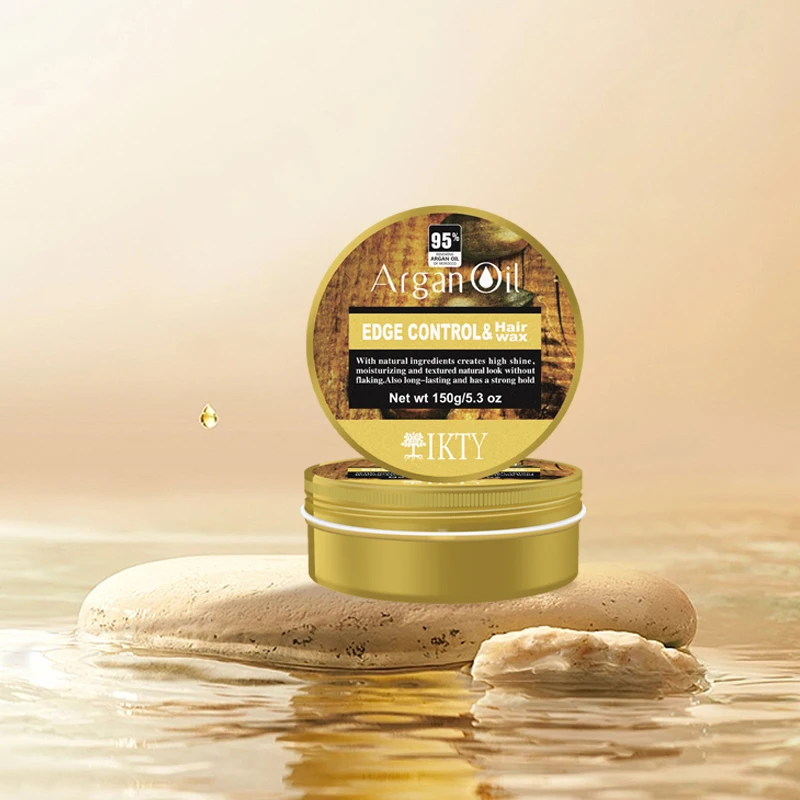 Private Label Professional Hair Wax Extra Strong Hold Hair Gel for Edge Hair Control Pomade