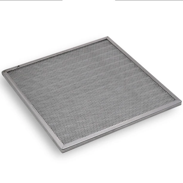 Factory Replacement customized size stainless steel Aluminium Mesh kitchen Cooker Hood Grease Filter