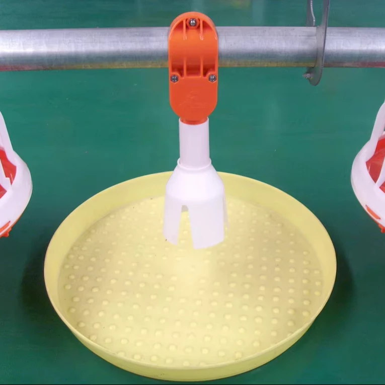 Baby chick feeder and Pan plate for broiler breeder chicken poultry farm