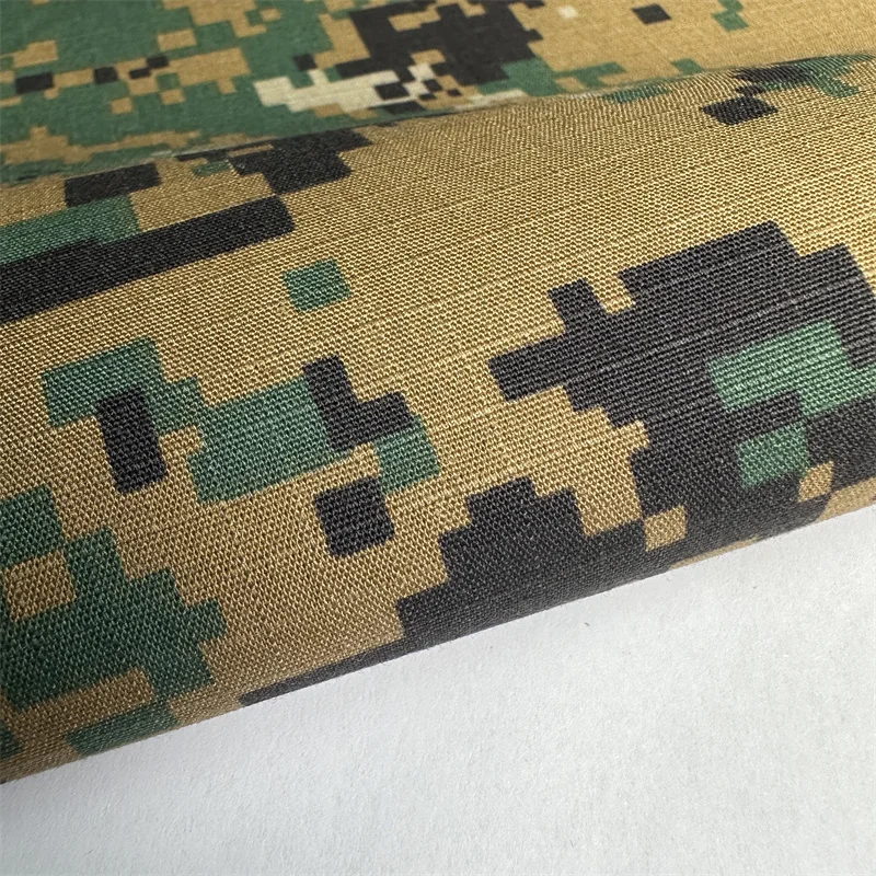 TCR11/POO4A 220gsm T/C65/32/3 спандекс Рипстоп 5 мм * антимоскитная отделочная ткань для униформы