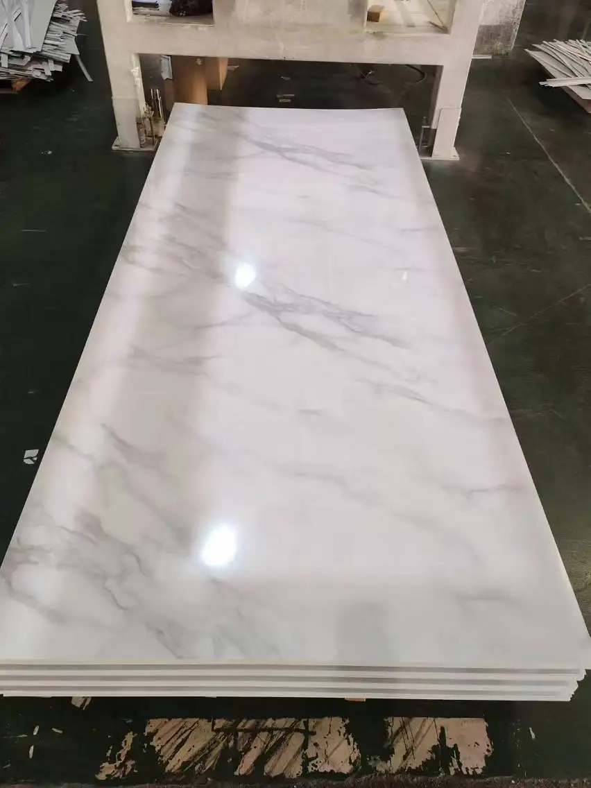 Cheap Price 4X8 Sintered Pvc Sheet Flexible Uv Marble Wall Panel