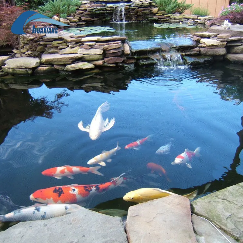 20 mil Polyethylene HDPE Geomembrane Fish Pond liner Aquaculture liner Project and Fish Growing Tank