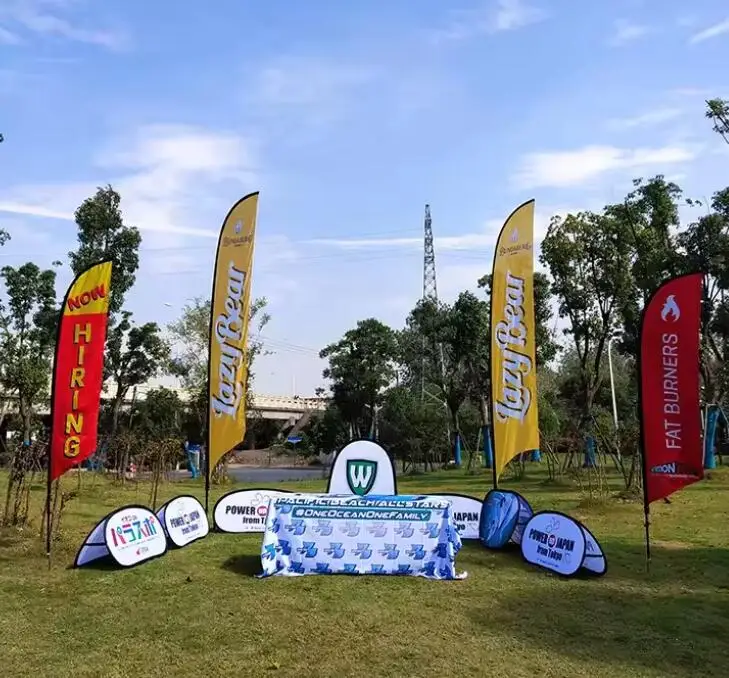 Customized Advertising Sign Easy Carry Multiple Models Folding Pop Up A Frame Banner For Advertising Outdoor And Business