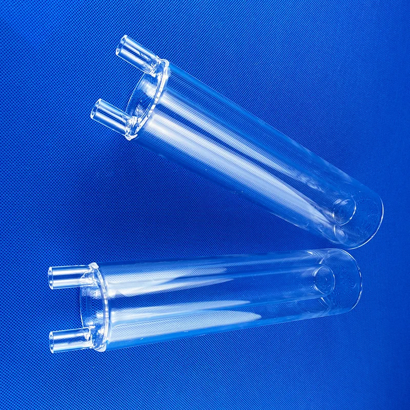 High Transparency  quartz tube furnacequartz glass tube price quartz tube reactor