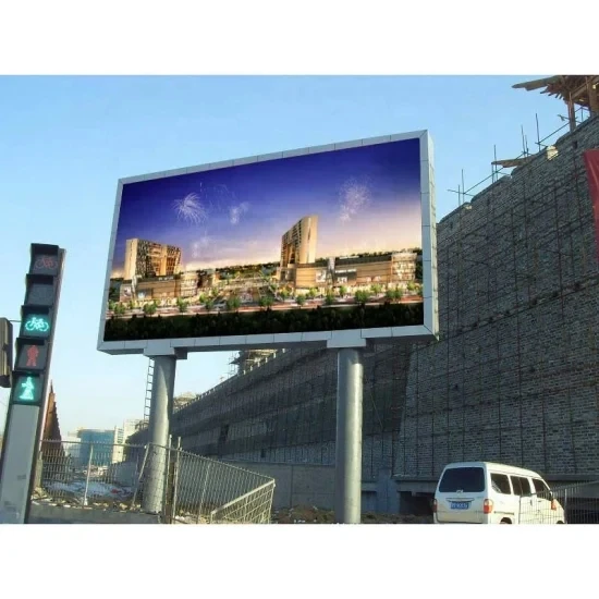 Индивидуальная Простая установка полноцветного большого здания Digital Signage рекламный экран P8 Наружная светодиодная видеостена