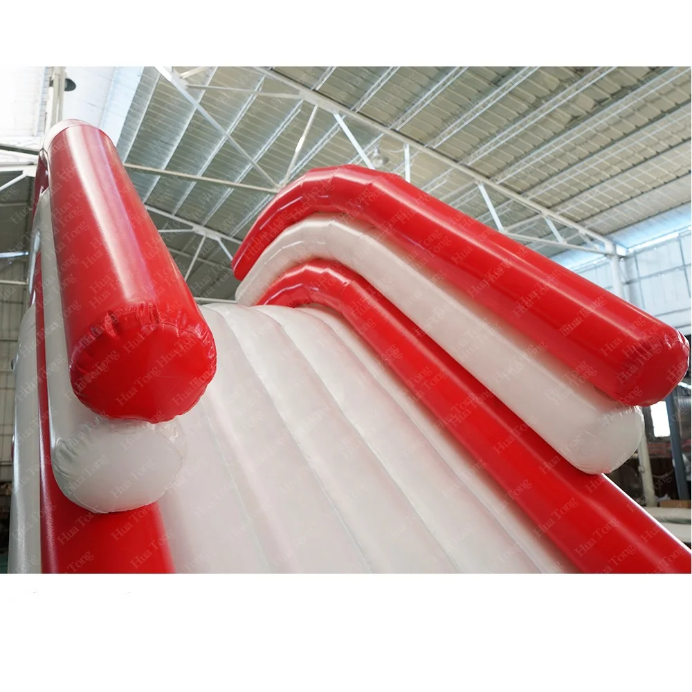 Floating Yacht Boat Water Slide Inflatable Yacht Slide