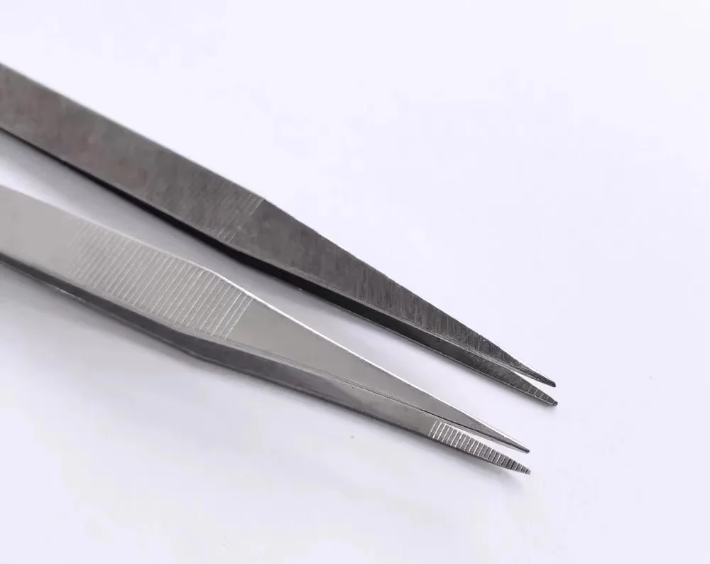 Bead Scoop Tweezers Pick-up with Shovel Customize Jewelry Stainless Steel Tools