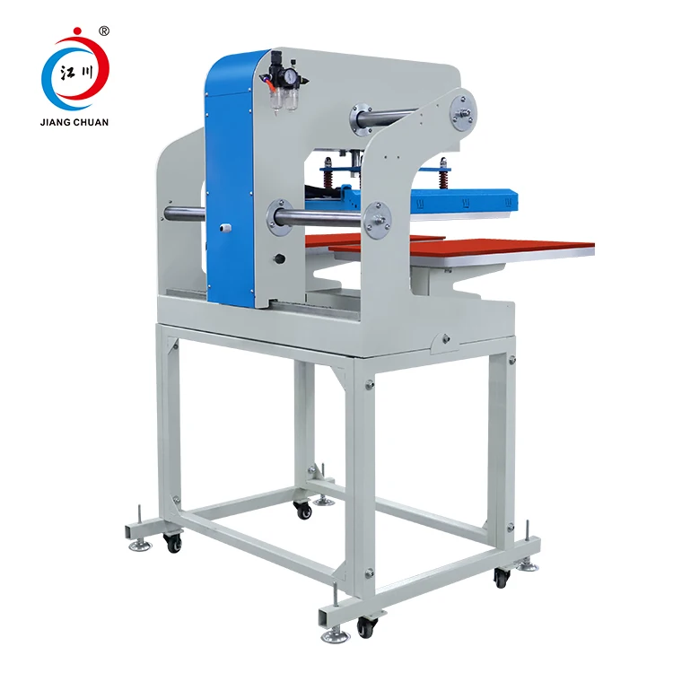 NO MOQ  touch screen Dual Worktable  Pneumatic T-shirt Sublimation Printing Heat Press Machine large Garment format flat press