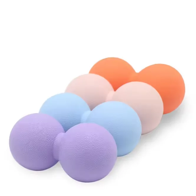 China Hot Selling Stocked TPE spiky massage ball Fitness Exercise deep tissue Muscle relax, pain relief small massage ball