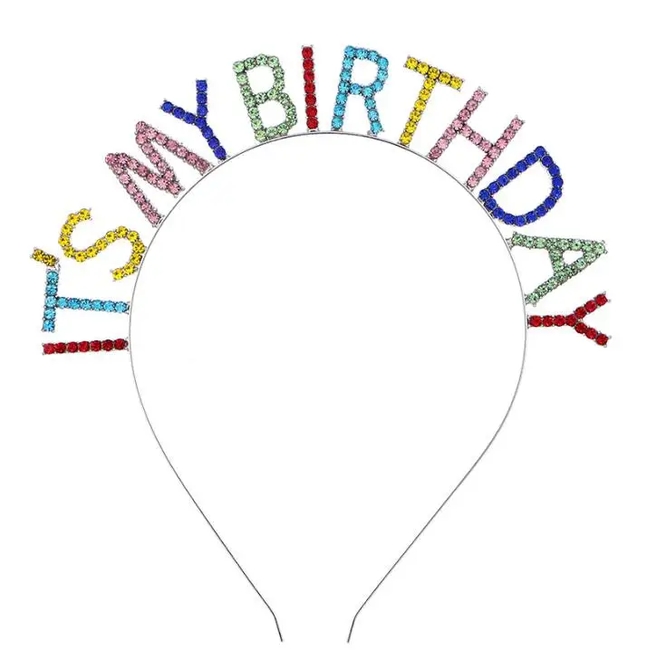 colorful fashion tiara