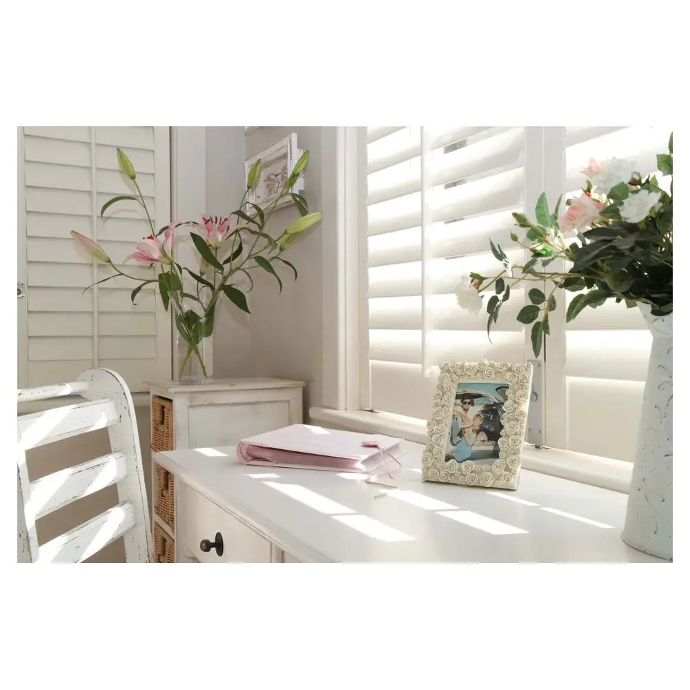 PRIMA Wood Louver Wall Panel Waterproof Louvered Doors Pvc Louvre Panels