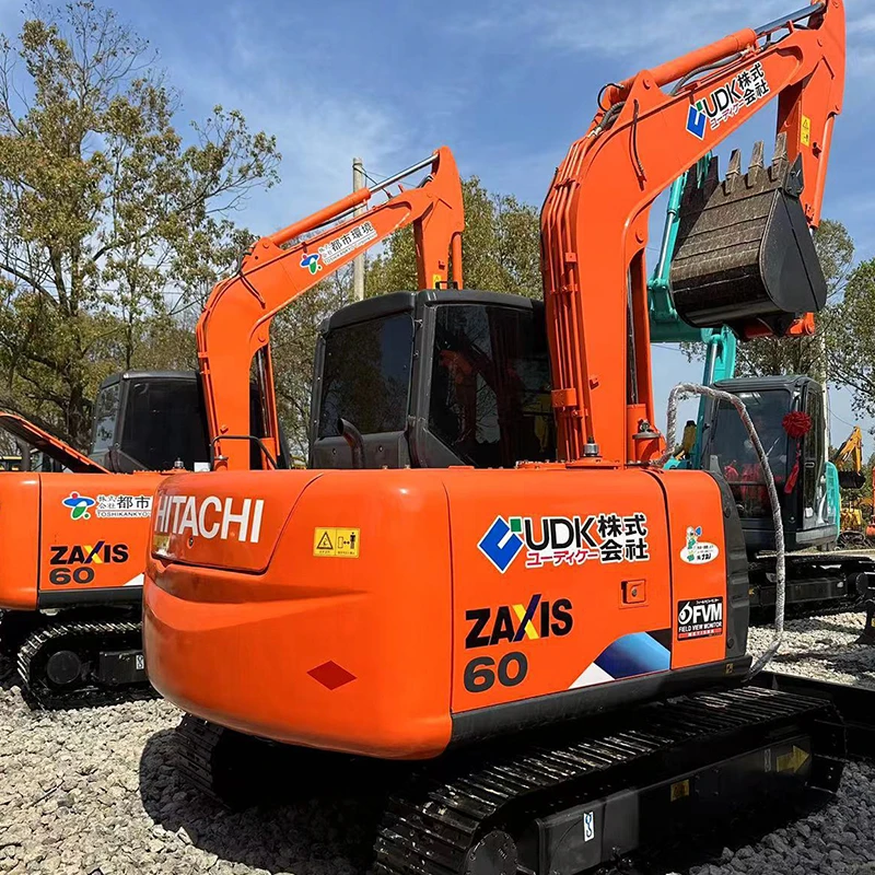 Япония импортировала hitachi excavatorZX60 мини 6-тонный гидравлический экскаватор Hitachi для