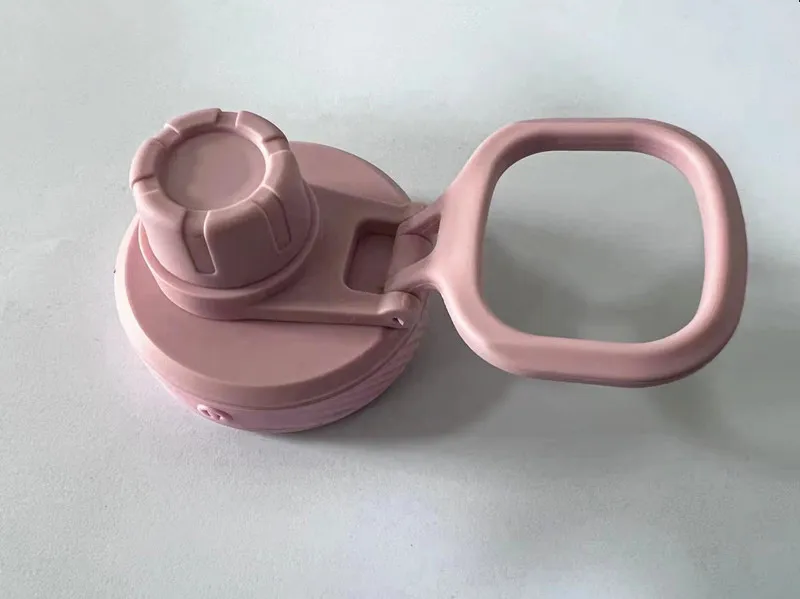 Double Wall Insulated Stainless Steel Water Bottle Lid Hydro Vacuum Flask Wide Mouth Bottles Plastic Sport Chug Lid Spout Lid