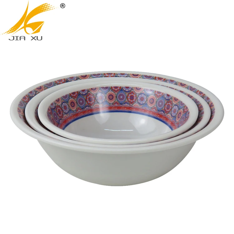new products melamine bowl  wholesale two color decorative bowl