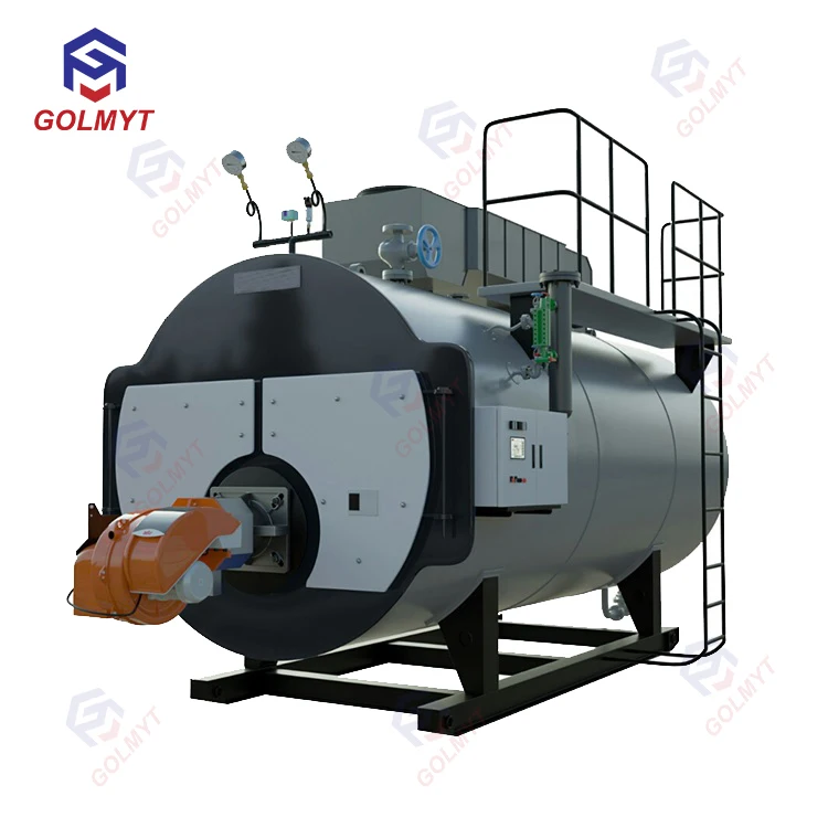 High Standard Industrial Horizontal Fire Tube Diesel Oil Gas Fired Steam Boiler