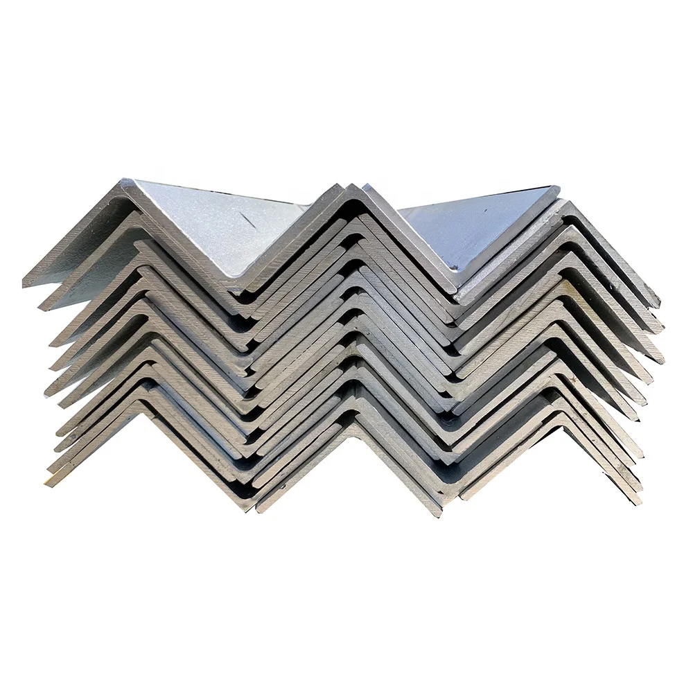 High quality 45 x 45 x 5mm hot dipped galvanized equal gi angle iron steel bar for South America