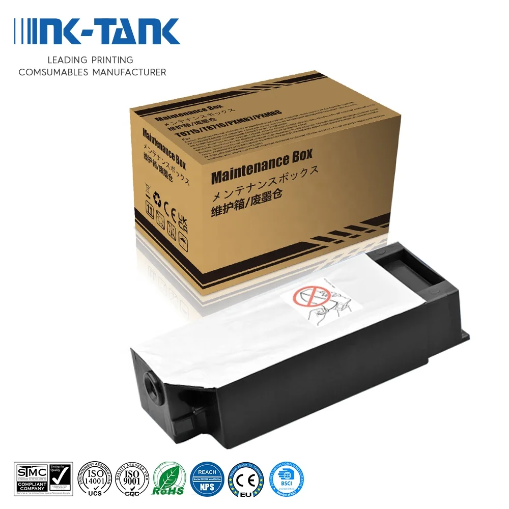 Чернильный бак T6190 T619000 PXBMB1 совместимый Набор для обслуживания чернил принтера Epson Stylus Pro 4900 SureColor P5000 P5080