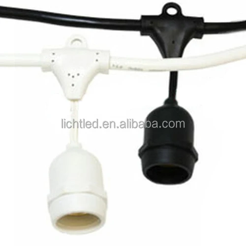 Vintage led garland with bulb for cafe light string and patio string lights