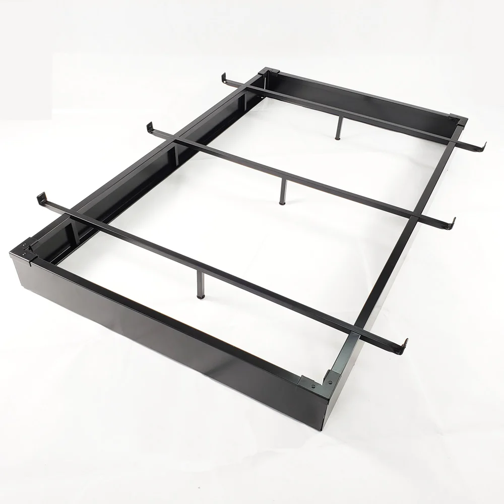 
Newest Design Foldable Furniture 7.5 inches Metal Bed Base Hospitality mailable Bed Base 