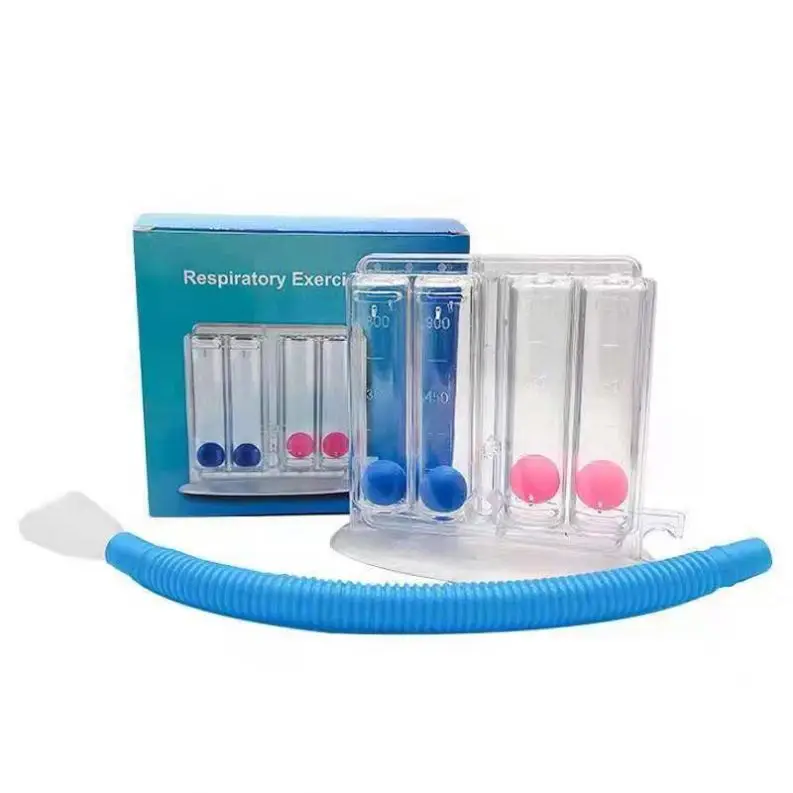 Respiratory training device student lung capacity training device, lung function exercise mechanical body measurement device