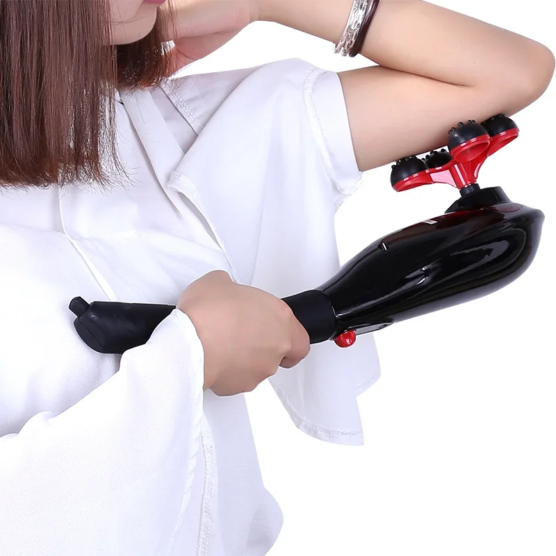 Ручной массажер для всего тела для домашнего использования, Электрический вибрирующий глубокий массажный молоток для снятия боли