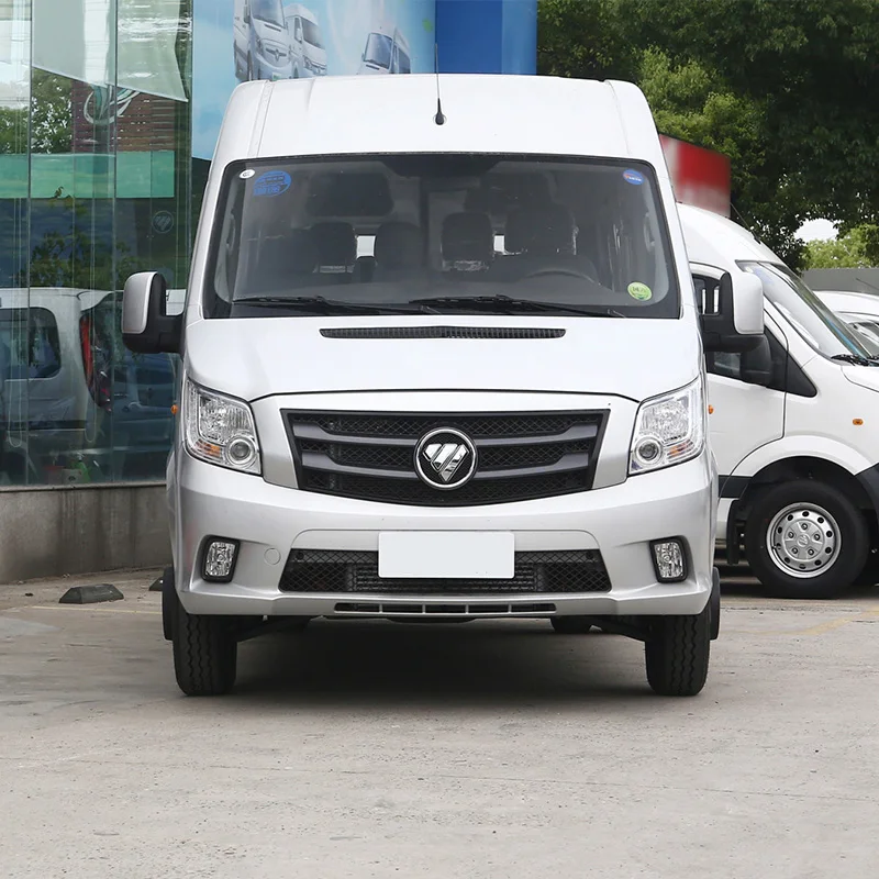 2025 Brand New Foton Chinese 15Seats Cummins Mini Bus Vehicle
