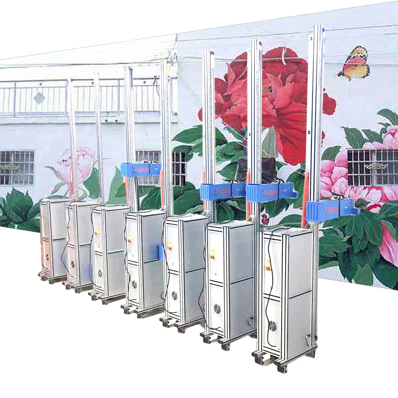 Faith Direct To Wall glass outdoor Painting Machine 3D UV Vertical Wall Printer