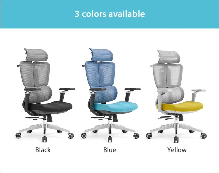 wholesale luxury sillas de oficina high back office chair executive chair with metal office chair with headrest office furniture
