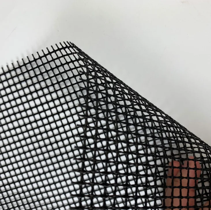 Black or beige color 40 * 30 cm or 40 * 33 cm Non-stick BBQ grill mesh reusable PTFE grill mesh mat Easy to clean