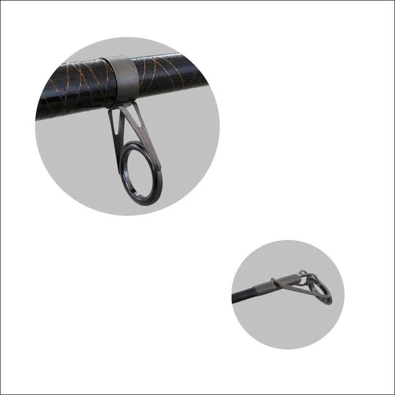 Weihai 2.05M -3.6M Glass Fiber Spinning Fishing Rod 5 Section Telescopic Fishing Rod