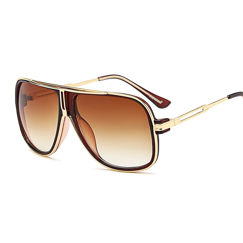 MS 23072 Oversized New Famous Brand Designer Women Men Pilot Sunglasses Driving Sun Glasses Male Female Wholesale