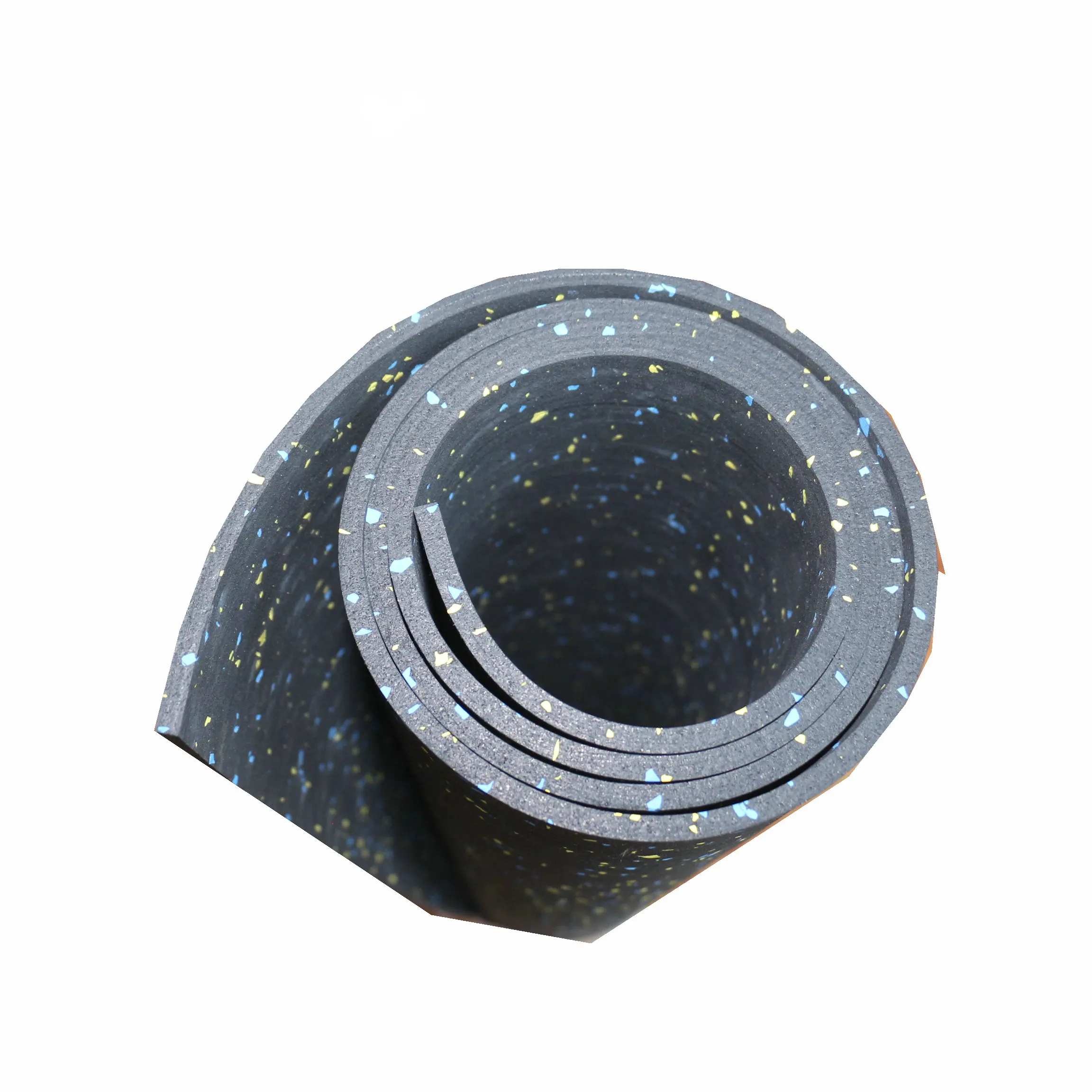 cheap factory price gym rubber flooring mat in roll hot sale 6mm 8mm 10mm