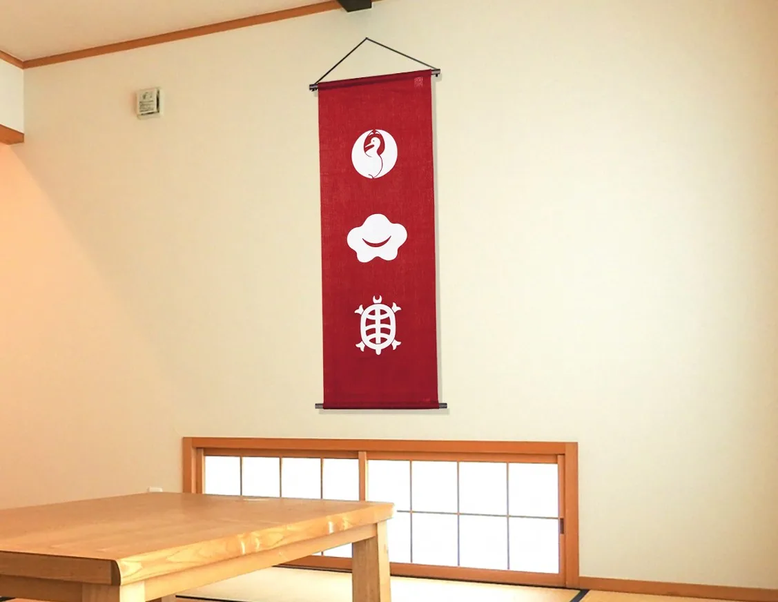 Japanese shelf home decor interior wall decoration for living room