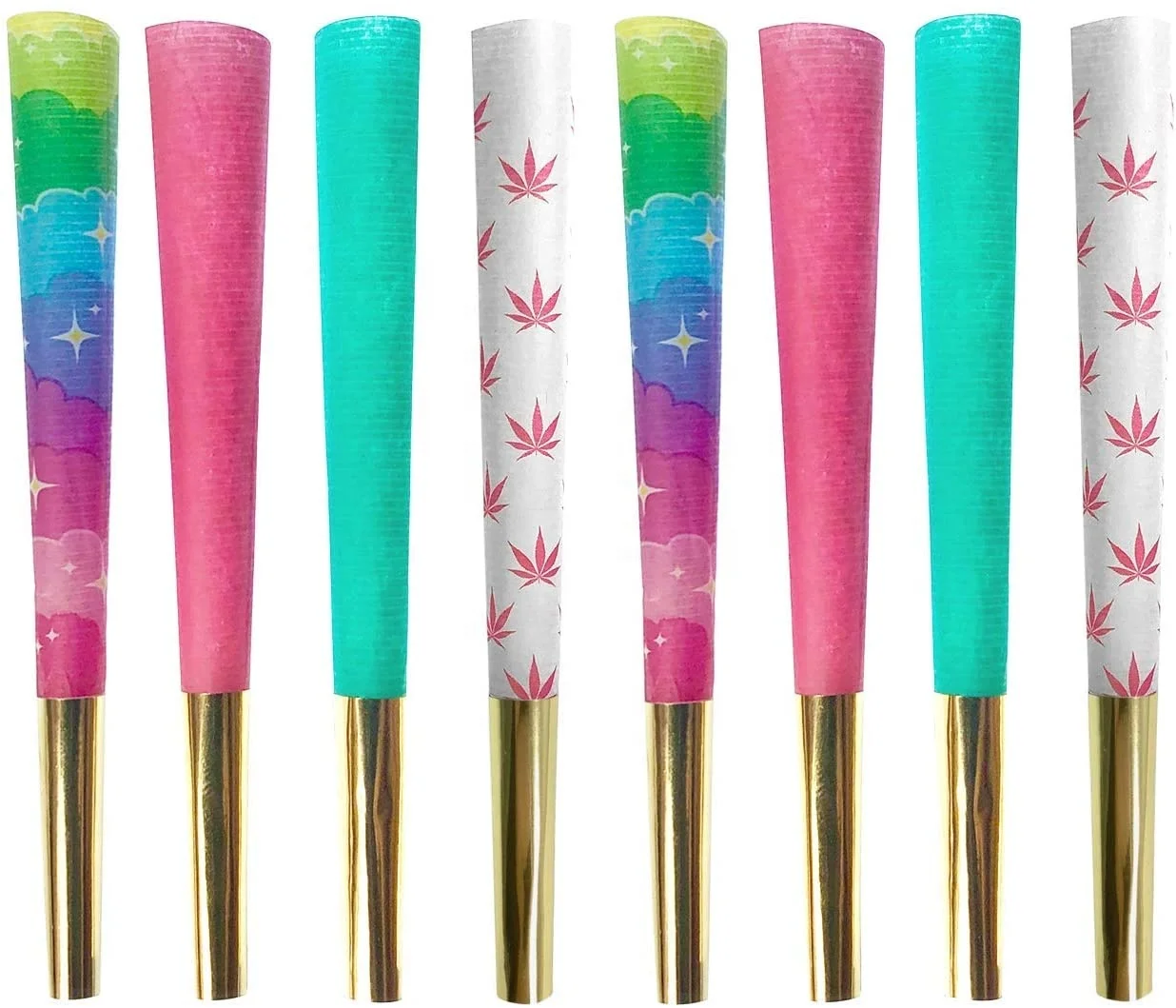 
Flexing papers the rolling paper pre rolled cones fashion with patterns 