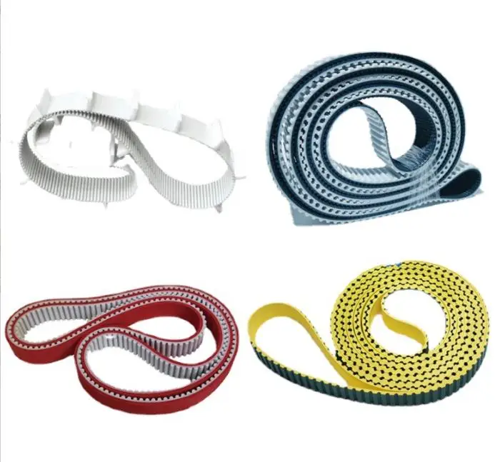 Add block synchronous belt nut add block block baffle perforated profiled drive belt food polyurethane seamless toothed belt