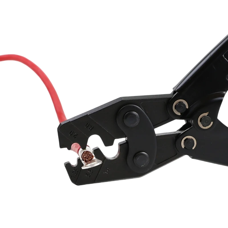 HS-16 1.25-16mm2 Clamp SC BN RV Cable non-Insulated Terminal electrical Wire Plier Ratchet crimping Cutting Hand Tool