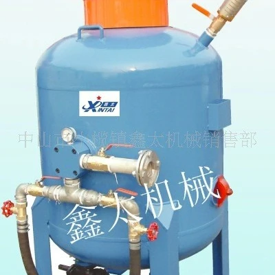 Non-Mobile Sand Blasting Tank Is Suitable for Large Steel Structure Mold Oil Tank Renovation Rust Removal