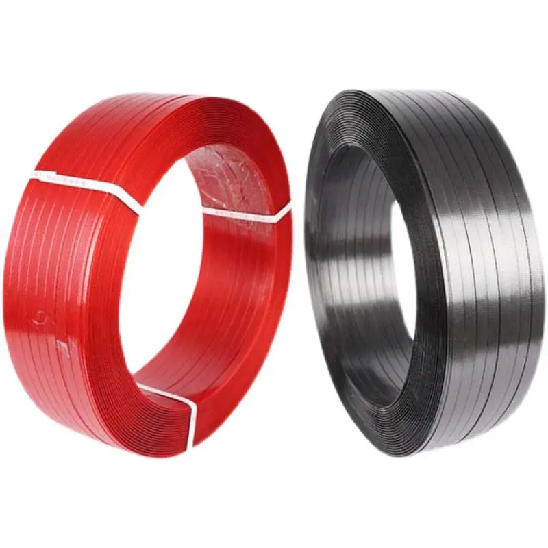 Polyester plastic strapping rolls pet strap with buckle big box PET packing straps