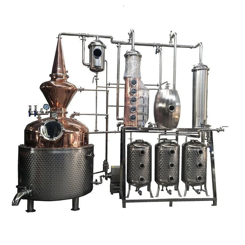 Hot- sale alcohol production machine vodka making machine sugar cane alcohol