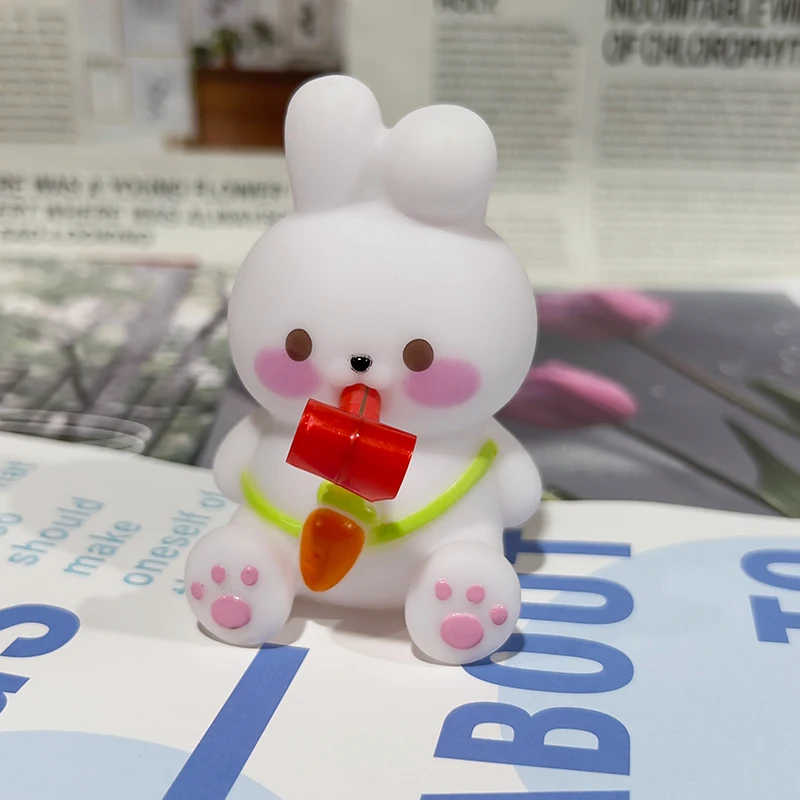 CXL  Soft Animal Popping Tongue Toys Funny Tongue Sticking out Stress frog Squeeze Toy Fidget Pinch Squeaky Rabbit toy