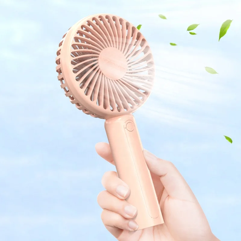 Оптовая продажа с фабрики, прямые продажи, уличный портативный мини-вентилятор Usb со светодиодной перезаряжаемой батареей