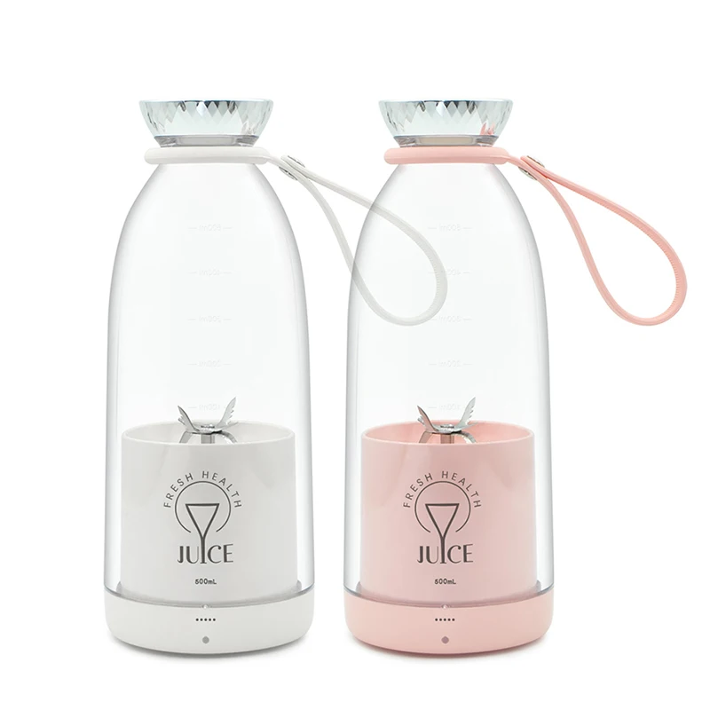 Usb Rechargeable Electric Fruit Juice Mixer Portable Fresh Juice Blender Powerful Travel Mixer