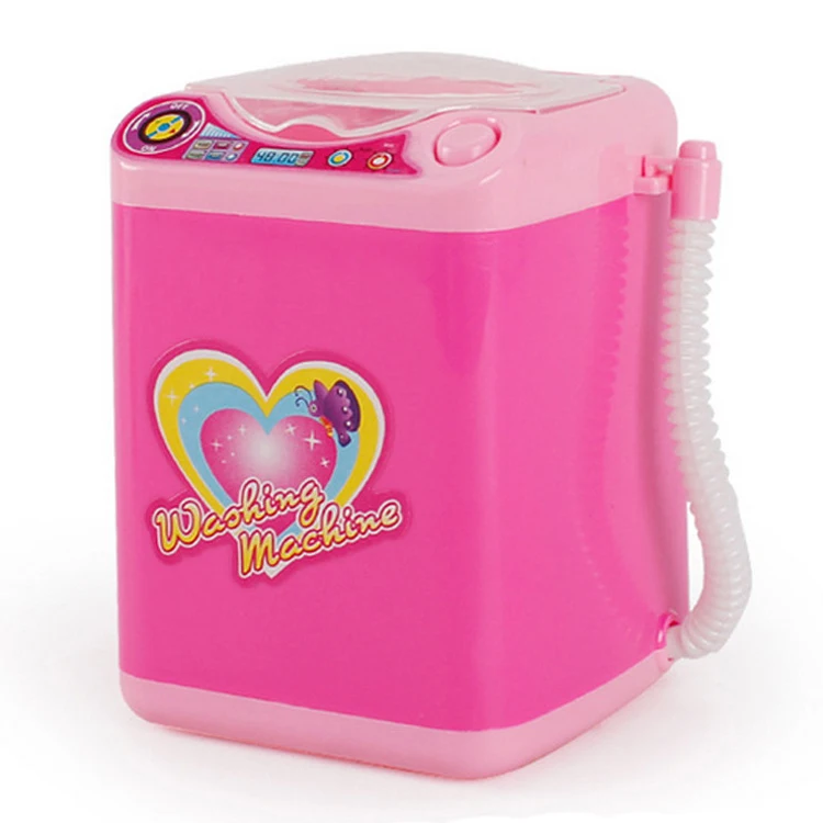 
Portable Electric Cosmetic Brush Powder Puff Cleaning Blender Tool Beauty Washing Machine Kid Small Girl Plastic Toys 