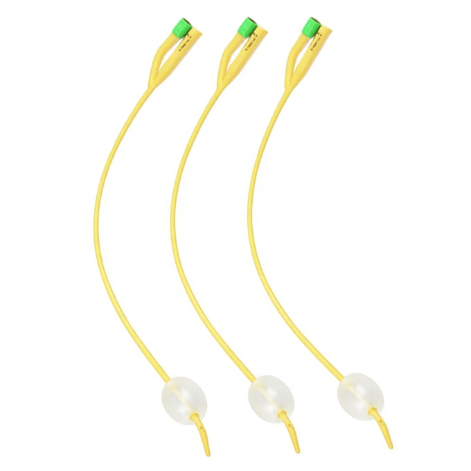 Высокое качество латекса воздушный шар с Фоли катетер 2-ходовой латексный одноразовый мочевой катетер пользы больницы foley ureteral катетера