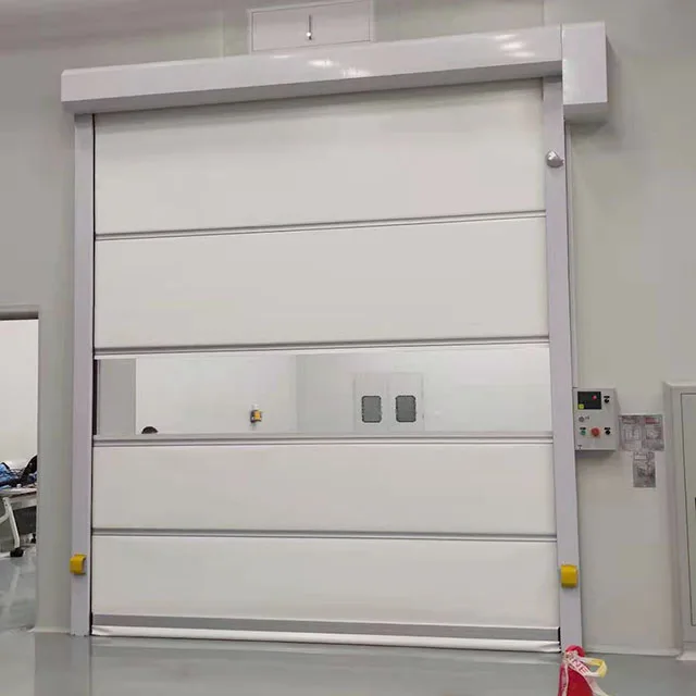 automatic Roller Shutter Door Sound Proof High Speed Rolling Shutter Door/Pvc Rapid Roller Door