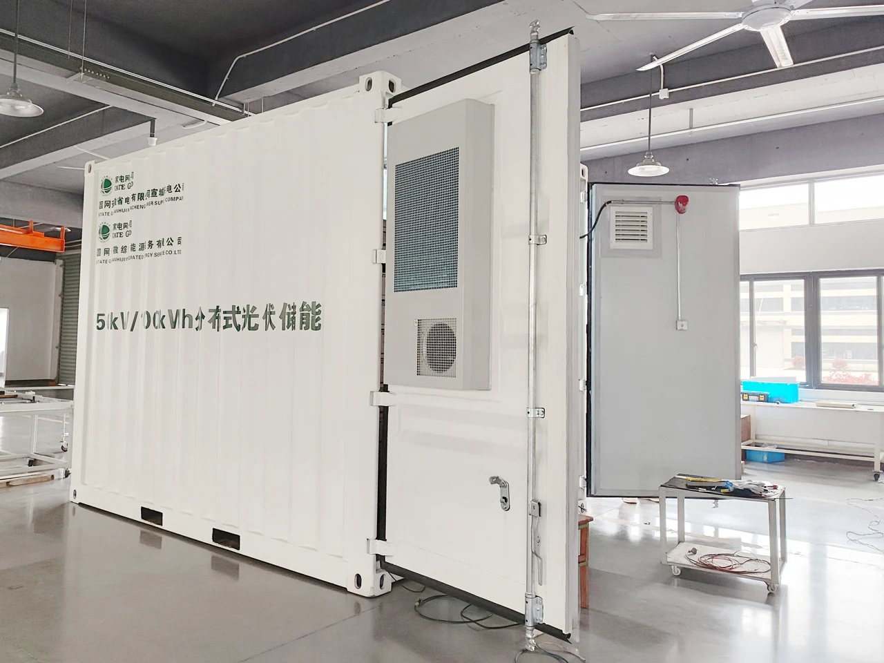 Container Bess Solar Battery Energy Storage System 40 Feet Container 3.01 MWh Lifepo4 Battery Energy Storage System Container
