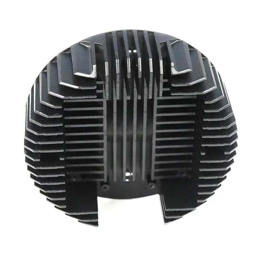 Custom LED HeatSink Round Aluminum Welding Flexible Heat Sink Lamp Sunflower Radiator