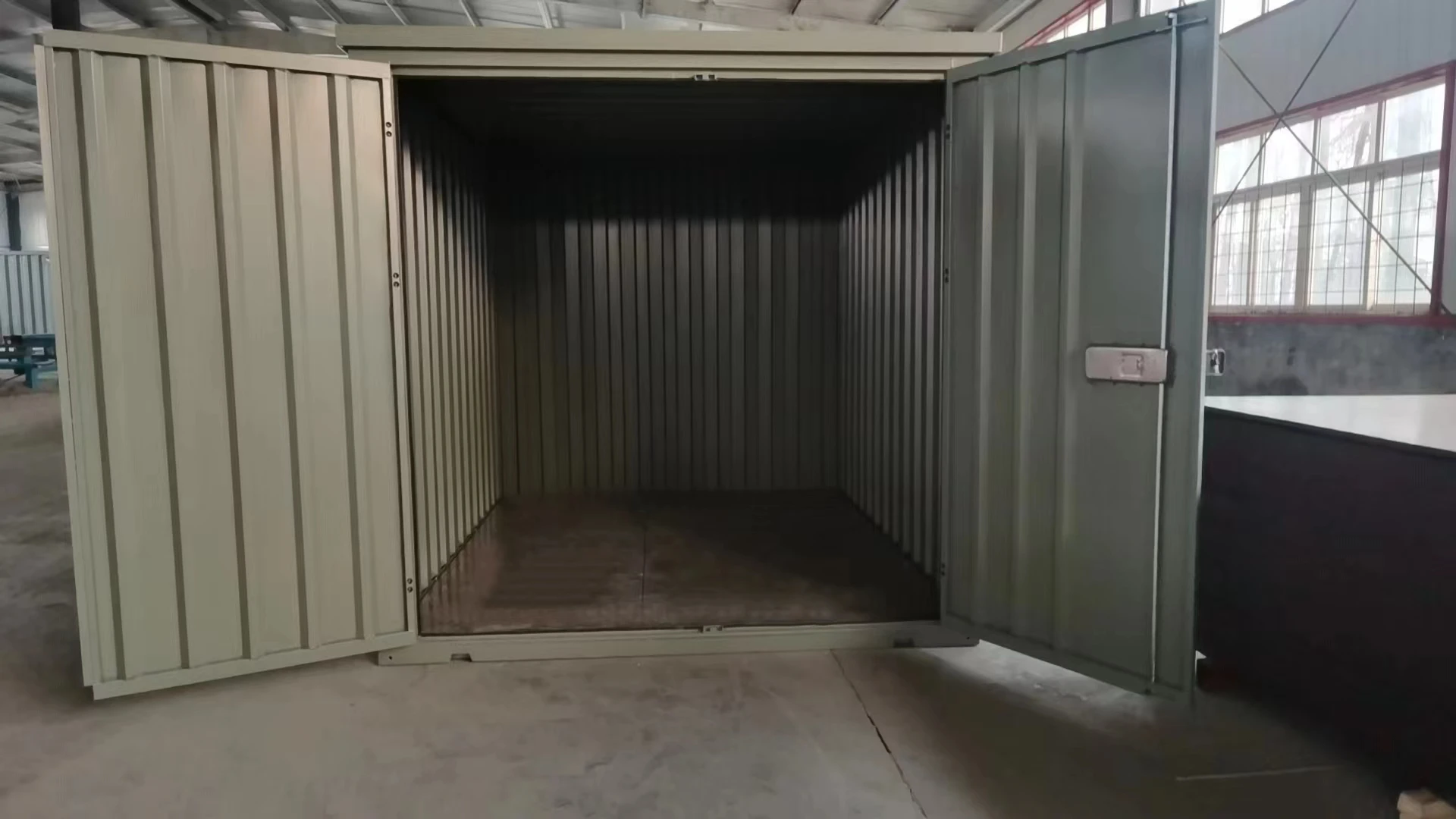 China 9 Feet Foldable Storage Movable Portable Living Flat Pack Extendable Foldable Container  House In American