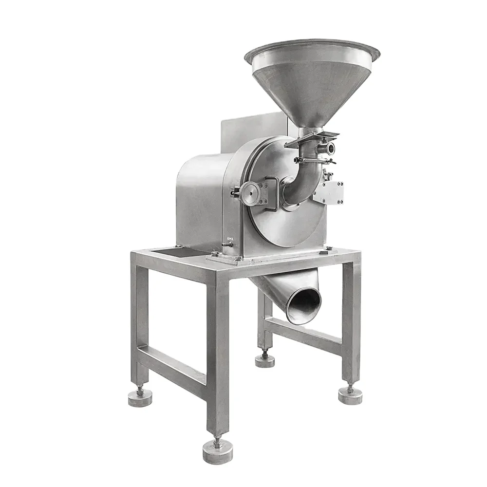 Stainless steel small scale high quality icing sugar mill grinding machine