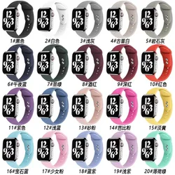 Классический сменный силиконовый ремешок для Apple Watch Band Series 6